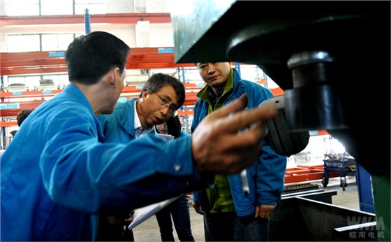 皖南電機開展小改小革推進技術(shù)創(chuàng)新1